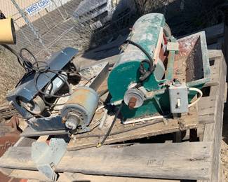 Rock grinding & polishing equipment $75 both