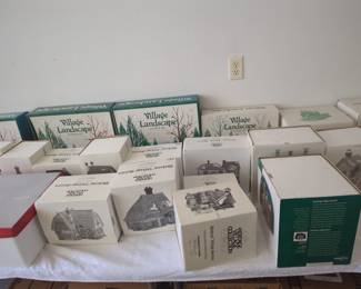 Dickens Village, large collection, Dept. 56