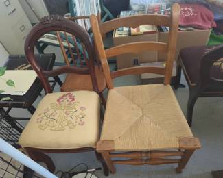 many pretty occasional chairs