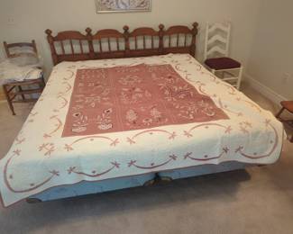 Found a couple quilts.