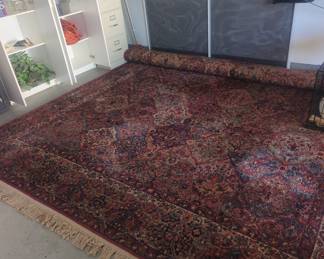 Beautiful, large area rug and matching other rugs