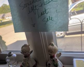 Lady bought these at the last tag so but only took one of the three so we have them if you see this picture.