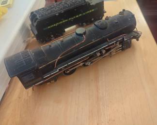 2 American Flyer trains