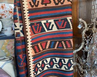 Beautiful flatweave rug