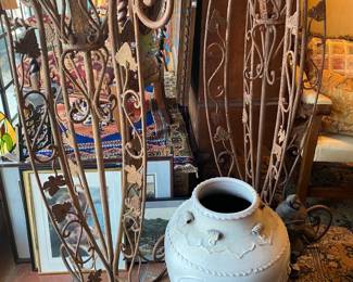 Pair of plant stands