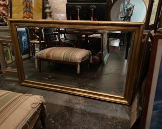 large mirror with bevel edge