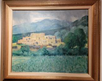 Richard Goetz oil painting