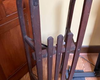 Early Davos Switzerland Sled