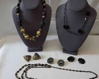 Black Elegance Jewelry Vintage To Now