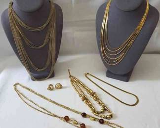 Costume Gold Vintage Jewelry