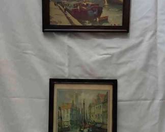 Holland And France On The Water