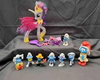 Light Up My Little Pony Smurfs 