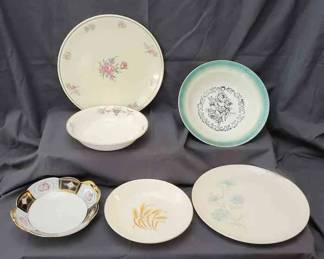 Misc. Vintage Bowls Plates