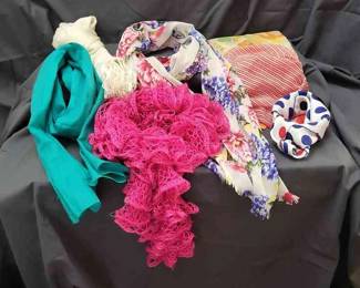 Vintage To Now Head Neck Scarves 