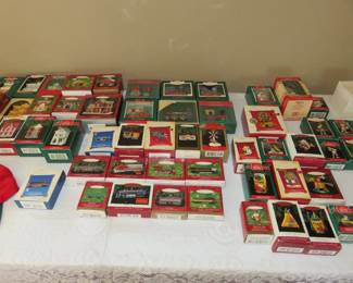 NUMEROUS DATED CHRISTMAS DECO