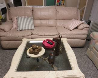 RECLINING SOFA AND LOVESEAT