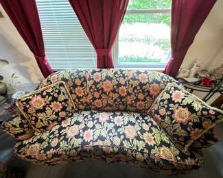 floral couch