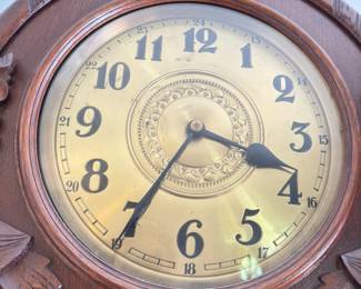 Grandfather clock face