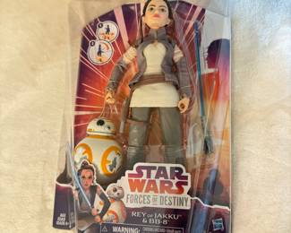 Star Wars Forces of Destiny Rey of Jake & BB-* toys