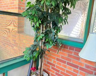 large artificial tree