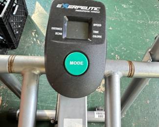 Exerpelitic therapeutic fitness elliptical machine