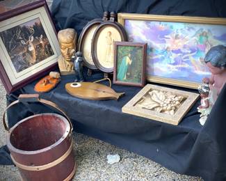 140 Wooden Bucket  John F Kennedy 