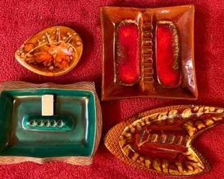 156 Second Round Of Cool Vintage Ashtrays 4 