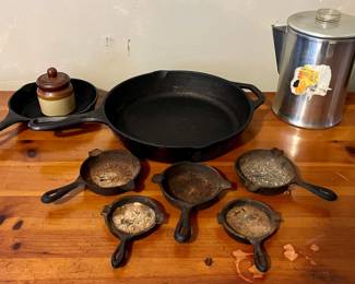 235 Cast Iron Skillets 