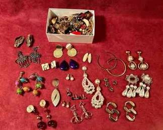 411 Clipon Earring Mystery Lot 