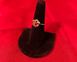 427 14KT MultiGemstone Ring