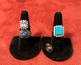 449 Sterling Ring Assortment 