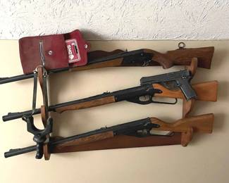 505 Vtg Toy Daisy Rifles  Marksman Gun 