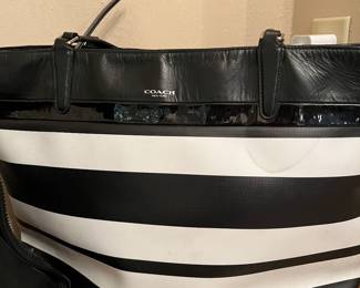 Authentic coach tote bag