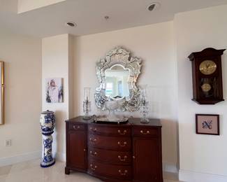 Credenza $150
Mirror $200 sold 