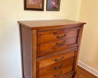 Hollywood regency chest of drawers, circa 1960