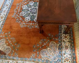 100% lambs wool, made in India, handmade carpet