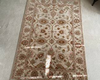 4by6 100% wool handmade carpet, made in India