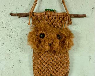 Macrame owl