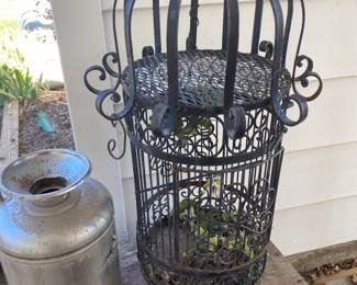 Vintage birdcage