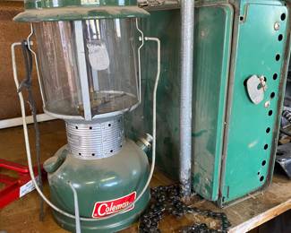Coleman lantern and stove