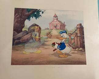 Disney Donald Duck 1930s litho