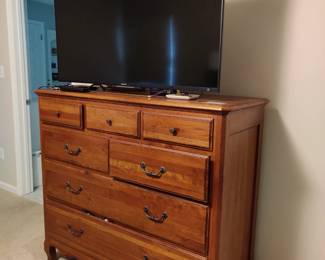 Ethan Allen Dresser and TV