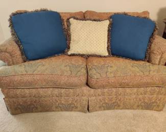 Custom made love seat-Saratoga