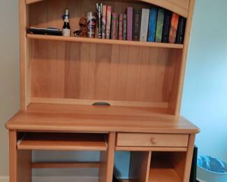 Computer desk with hutch/bookcase