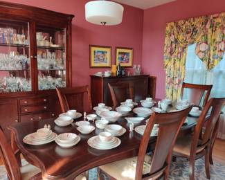 Service for 10+ Noritake Azalea!  So many Serving pieces