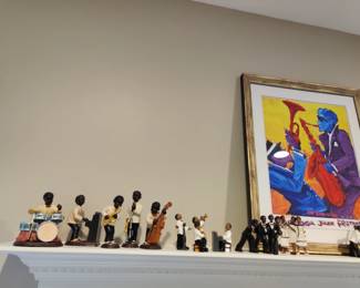 Love Jazz?  Check out the fun collection of Jazz Musician figurines