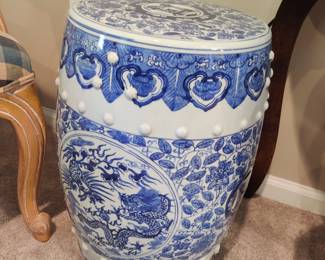 Asian Garden seat with nice detail