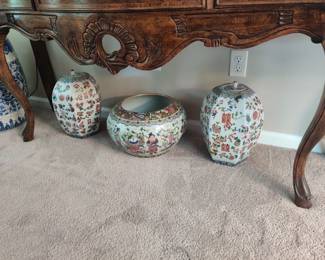 more large Asian pieces-2 with covers one open planter