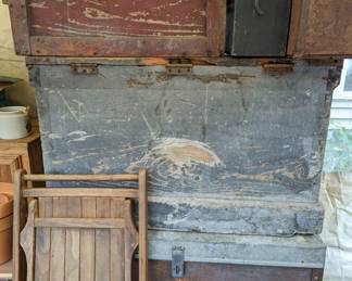 Tool chest boxes , folding chairs 