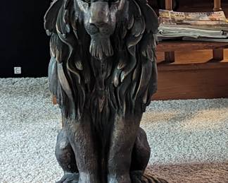 Lion statue